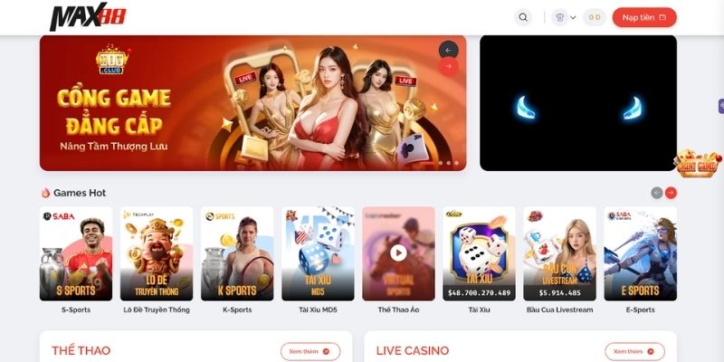 Tầm quan trọng của link vào Max88 trong trải nghiệm cá cược